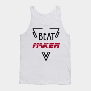 Beat Maker Design Music Producer Perfect Gift (BlackFont) Tank Top